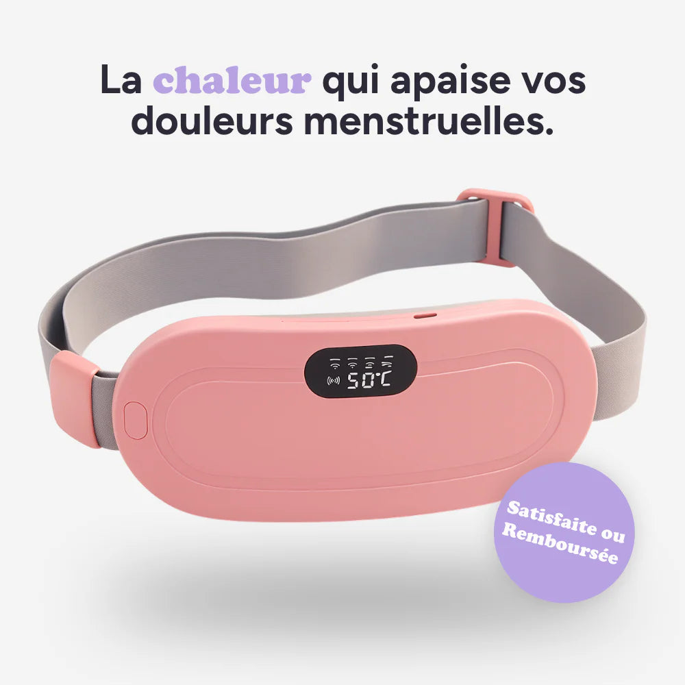 Ceinture Chauffante Anti-Douleurs Menstruelles & Abdominales