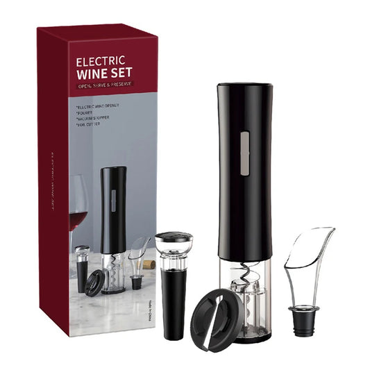 🍷 Winel - Ouvre-bouteille de vin électrique 4 en 1