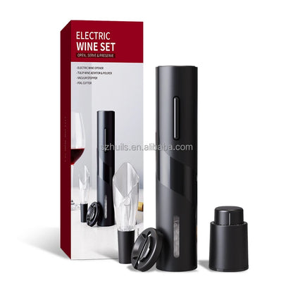🍷 Winel - Ouvre-bouteille de vin électrique 4 en 1